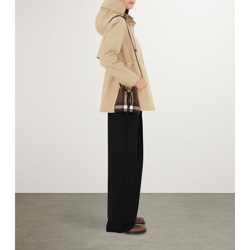 Bolsa Bucket Mini Check Monogram