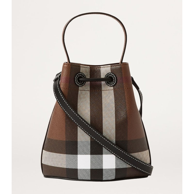 Bolsa Bucket Mini Check Monogram