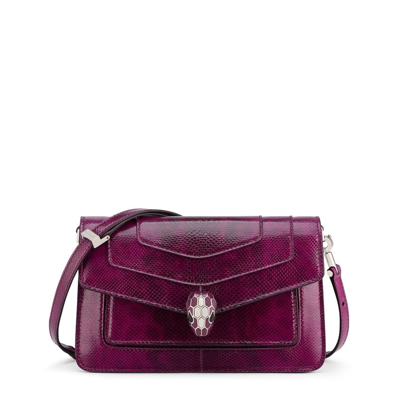 Bolsa Shoulder Small Snakeskin Serpenti East West - Mercado de Luxo - O Maior E-Commerce de Bens, Produtos e Serviços de Luxo do Brasil.