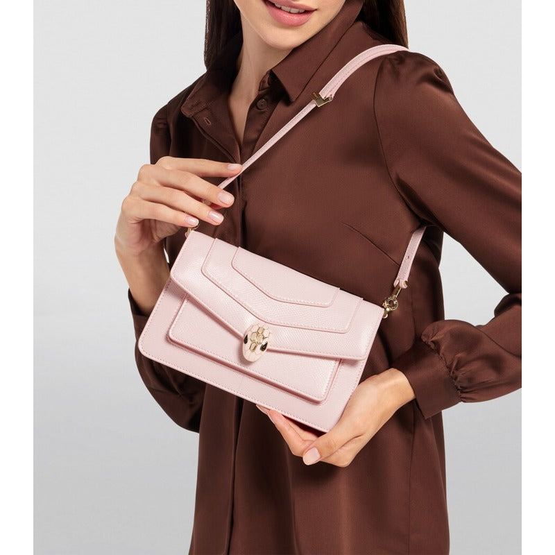 Bolsa Shoulder Small Karung Serpenti Forever East-West