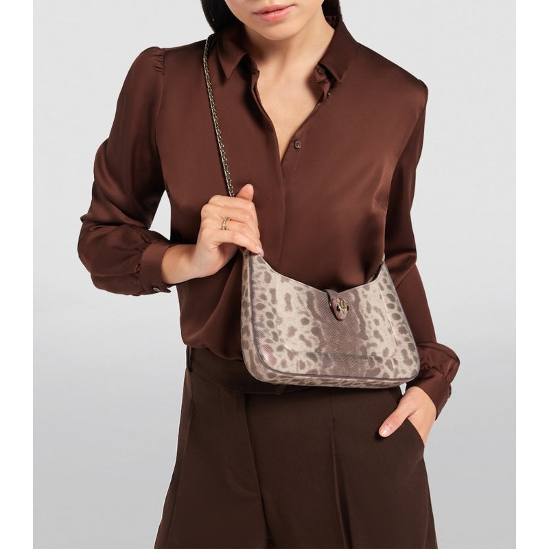 Bolsa Shoulder Small Karung Serpenti Baia
