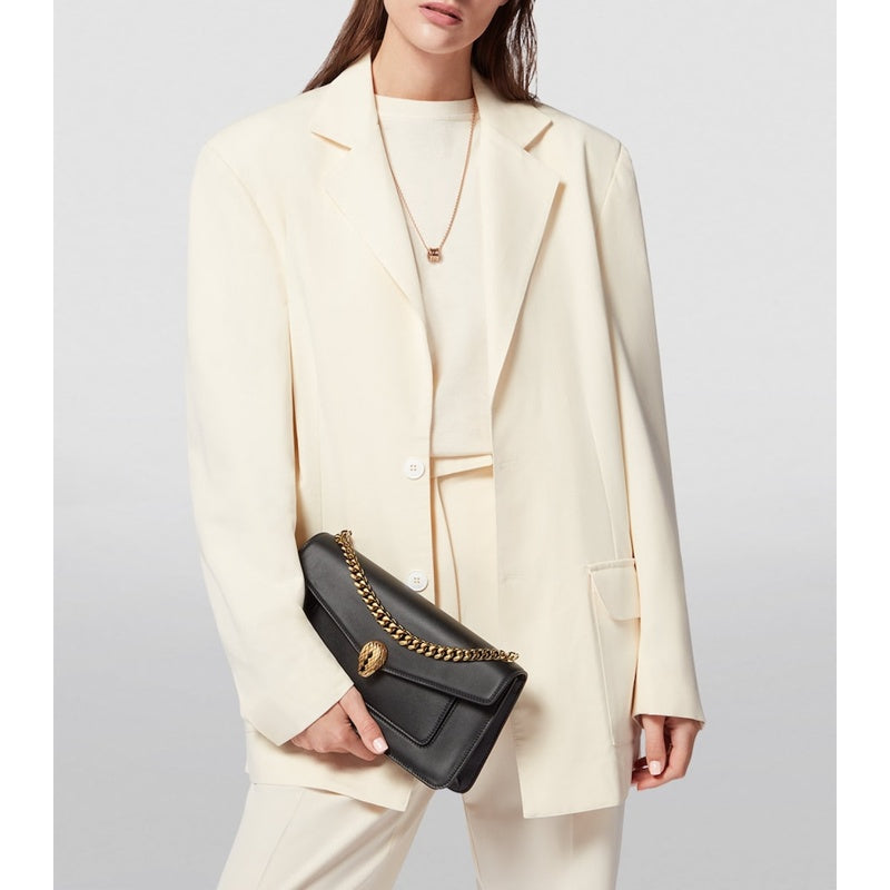 Bolsa Shoulder Serpenti East-West