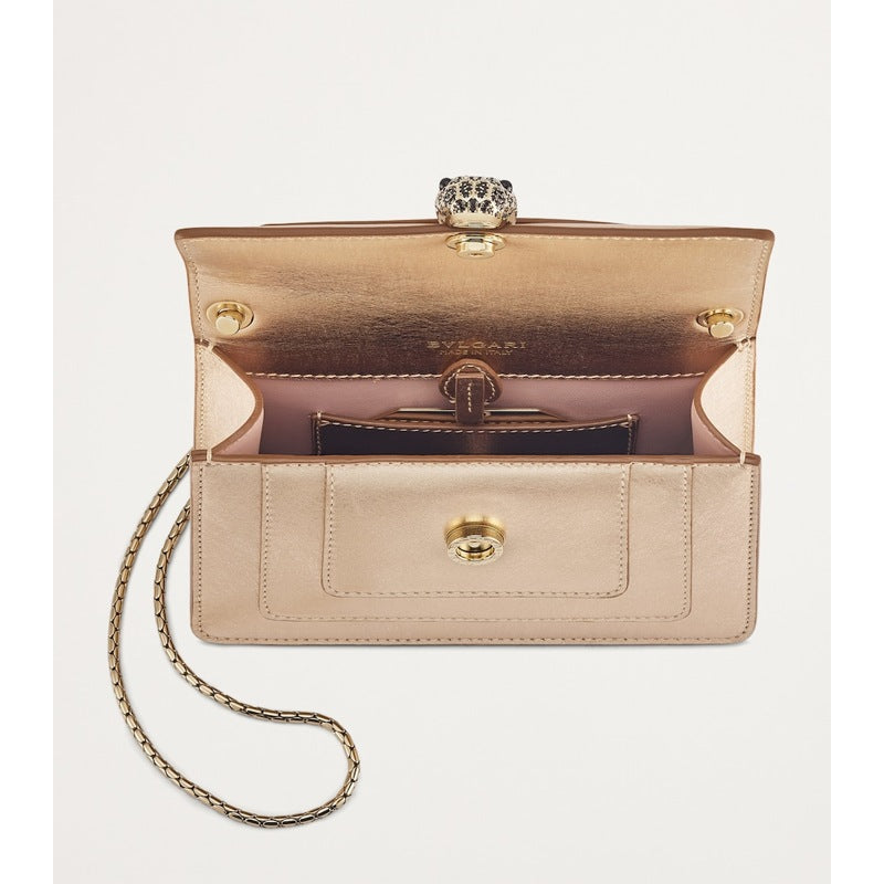 Bolsa Shoulder Mini Snakeskin Serpenti Forever