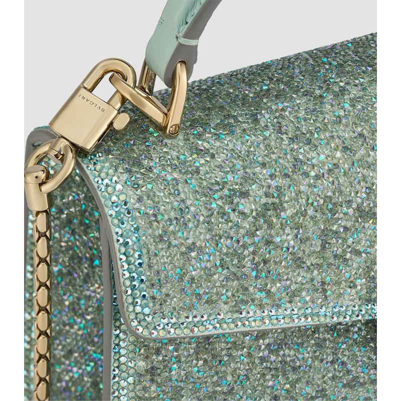 Bolsa Handle Mini Embellished Serpenti Forever