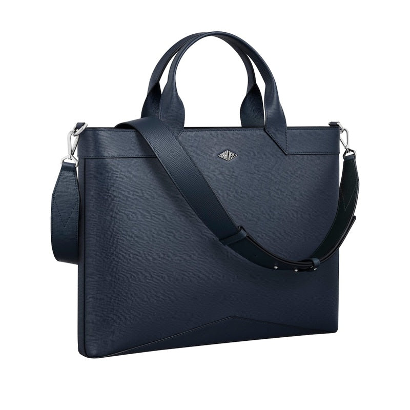 Bolsa Messenger Calfskin Losange Slim Document - Mercado de Luxo - O Maior E-Commerce de Bens, Produtos e Serviços de Luxo do Brasil.