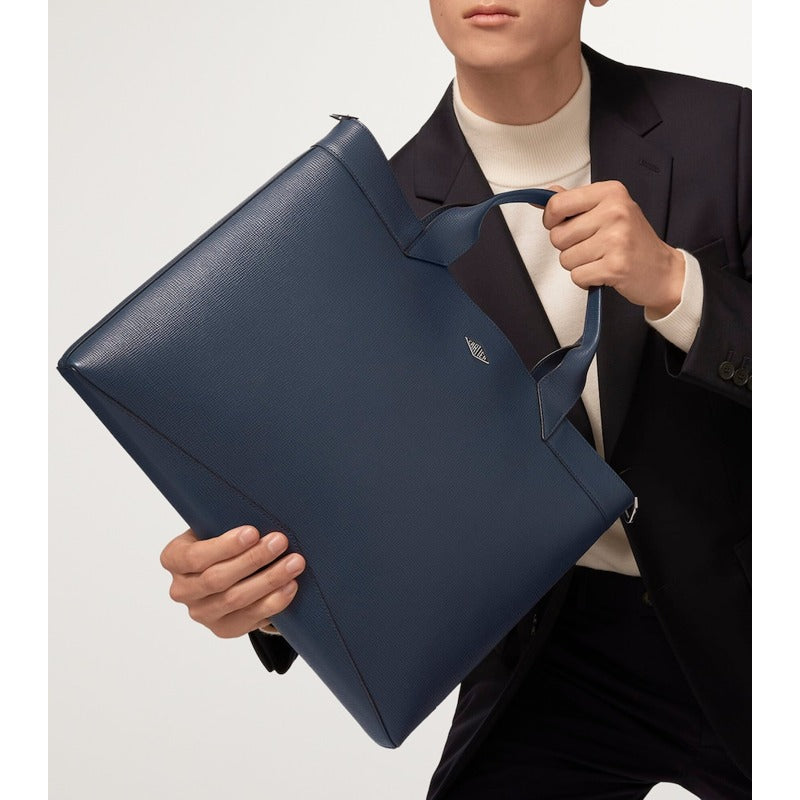 Bolsa Messenger Calfskin Losange Slim Document