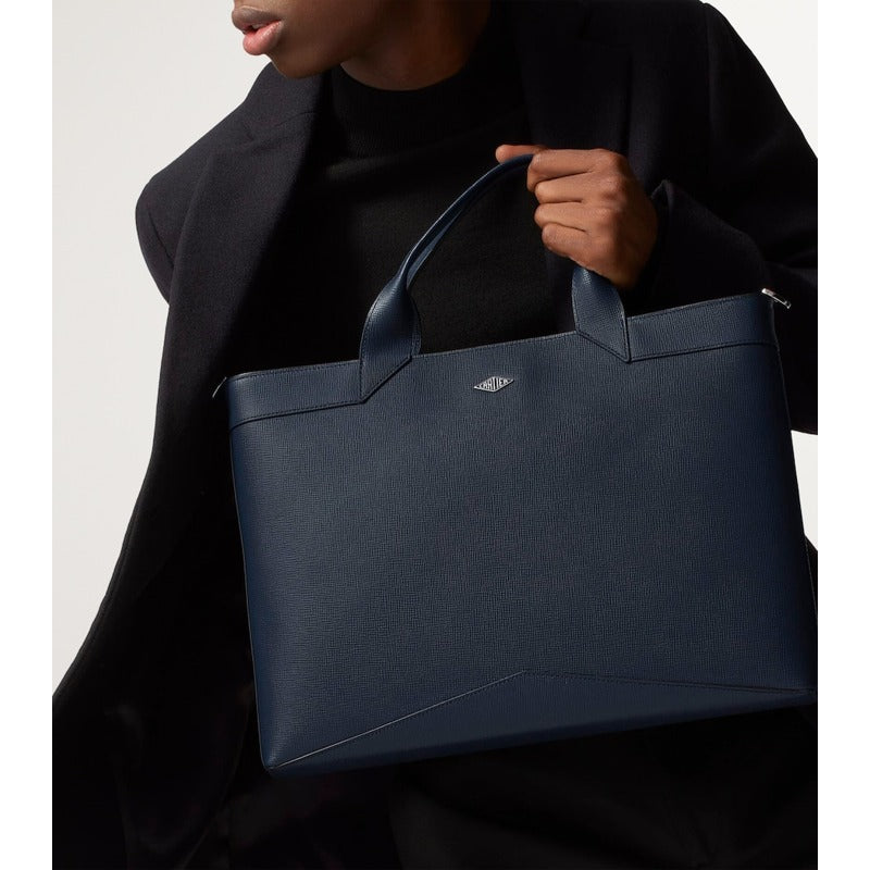Bolsa Messenger Calfskin Losange Slim Document