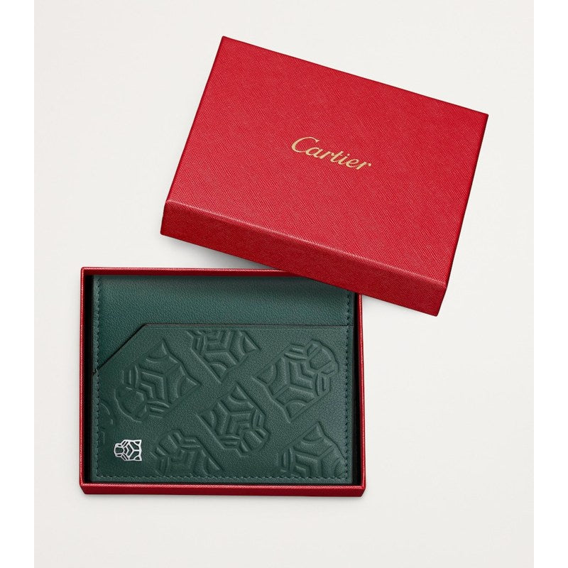 Bolsa Wallet Calfskin Panthère de Cartier