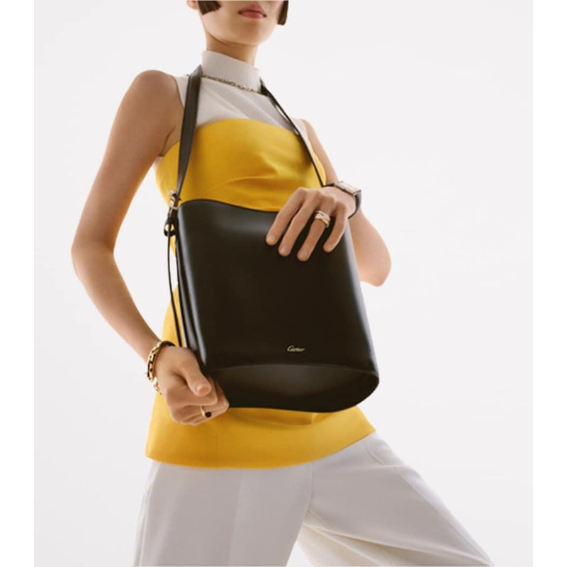 Bolsa Bucket Small Panthère C de Cartier