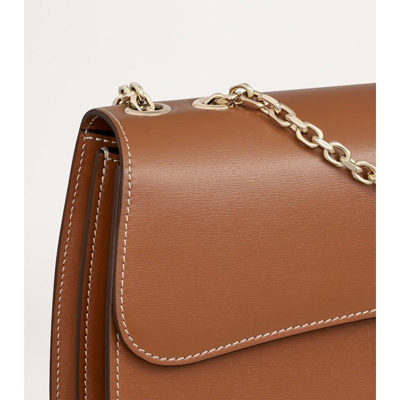Bolsa Clutch Small Calfskin Panthère de Cartier Chain