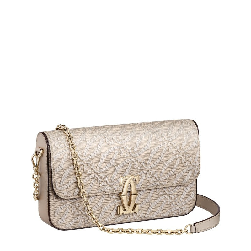 Bolsa Clutch Mini C de Cartier Chain - Mercado de Luxo - O Maior E-Commerce de Bens, Produtos e Serviços de Luxo do Brasil.