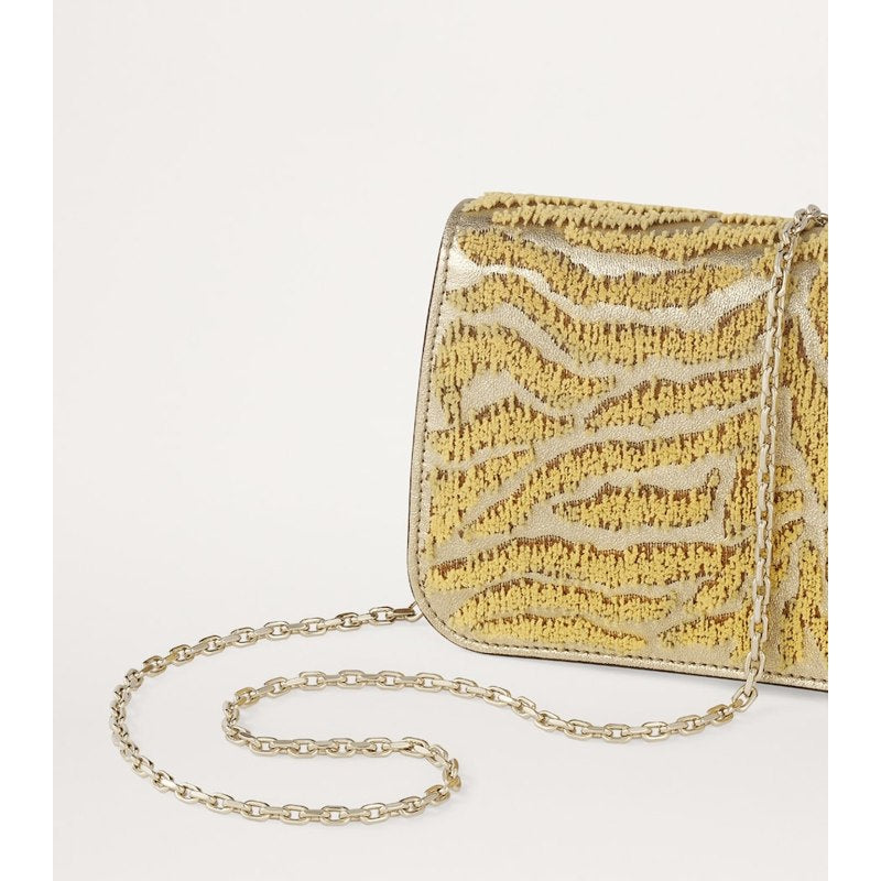 Bolsa Crossbody Mini Embroidered Panthère de Cartier