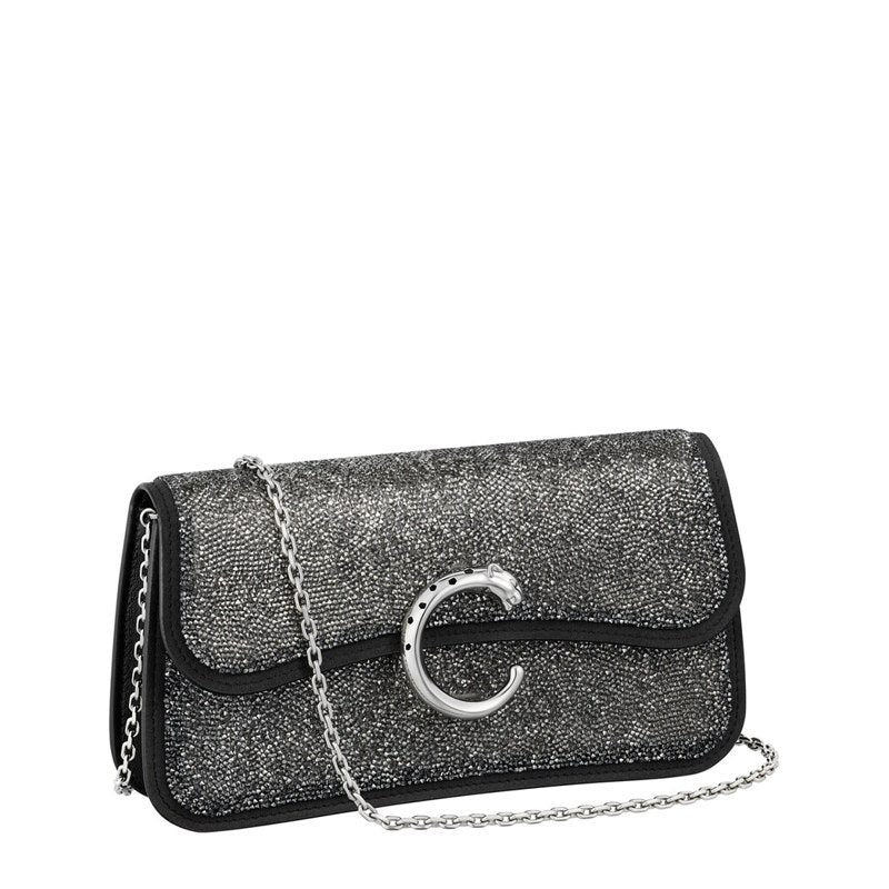 Bolsa Crossbody Mini Embellished Panthère de Cartier - Mercado de Luxo - O Maior E-Commerce de Bens, Produtos e Serviços de Luxo do Brasil.