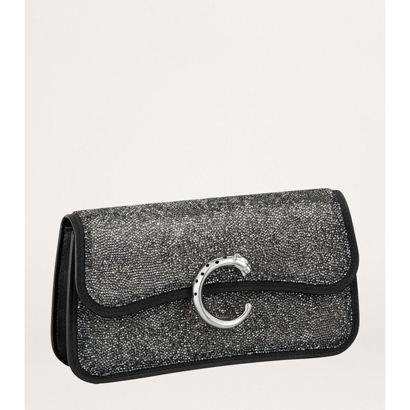 Bolsa Crossbody Mini Embellished Panthère de Cartier