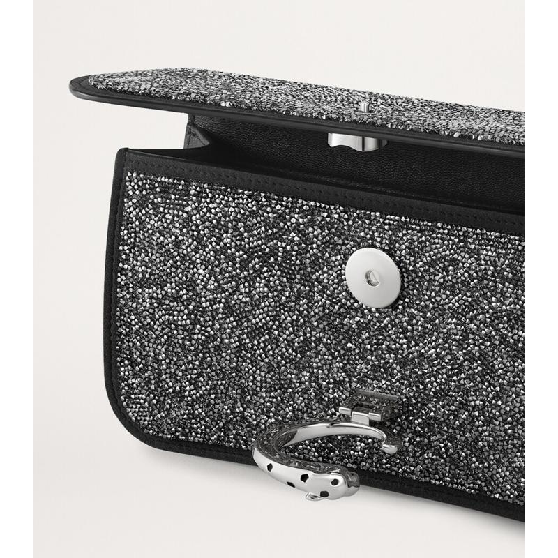 Bolsa Crossbody Mini Embellished Panthère de Cartier