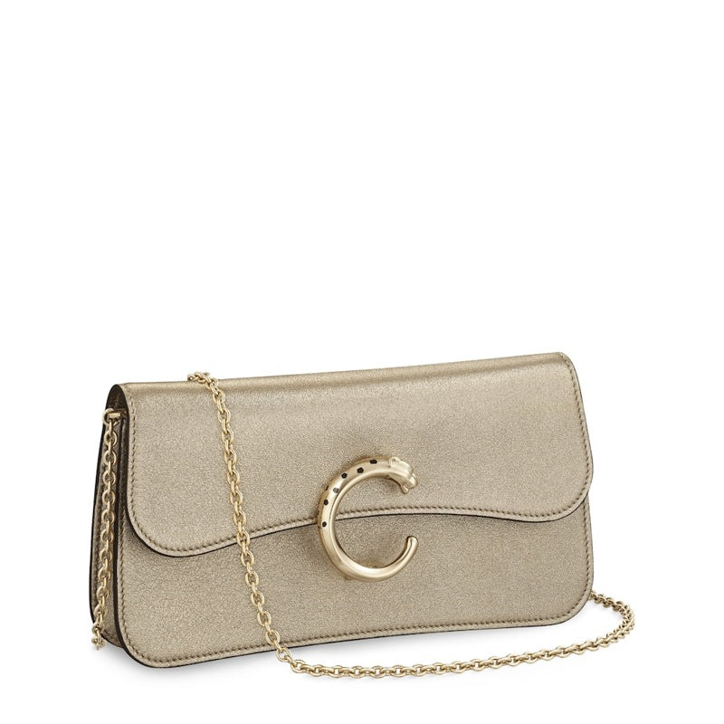 Bolsa Crossbody Mini Metallic Panthère de Cartier - Mercado de Luxo - O Maior E-Commerce de Bens, Produtos e Serviços de Luxo do Brasil.