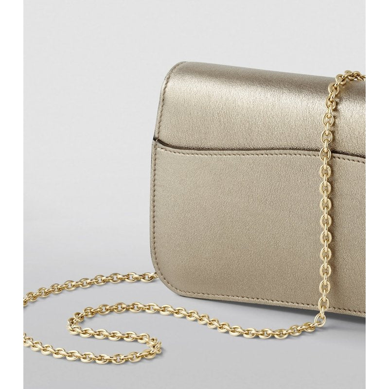 Bolsa Crossbody Mini Metallic Panthère de Cartier