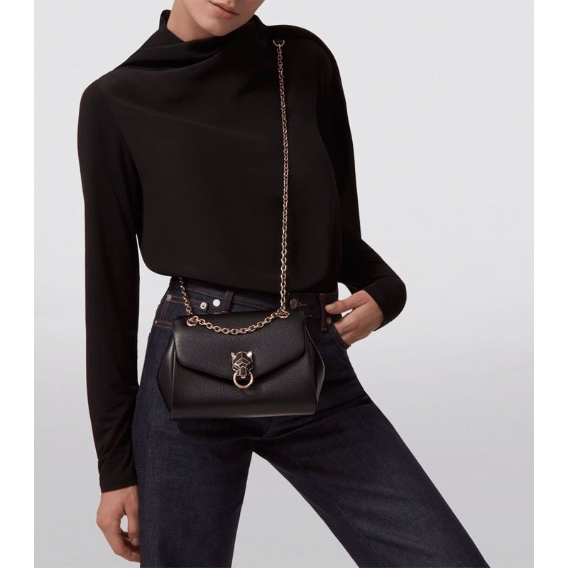 Bolsa Shoulder Small Panthère de Cartier