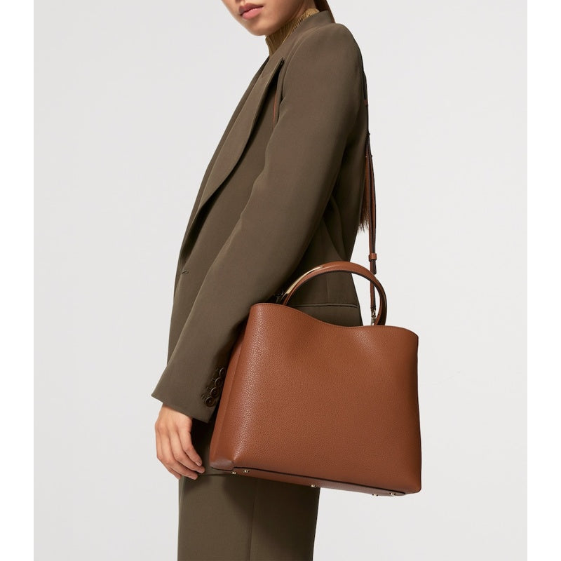 Bolsa Handle Medium Calfskin Panthère de Cartier