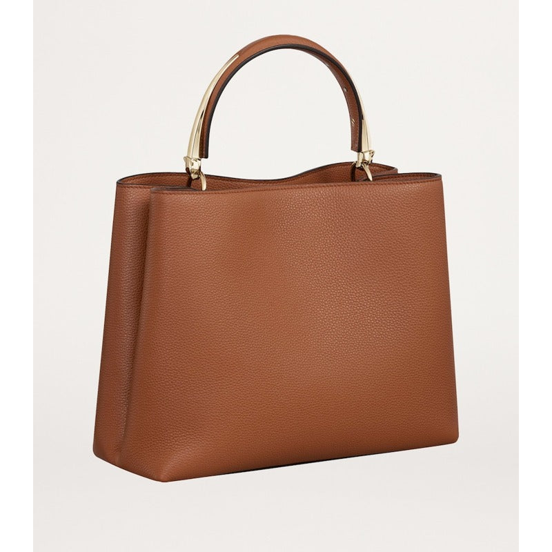 Bolsa Handle Medium Calfskin Panthère de Cartier