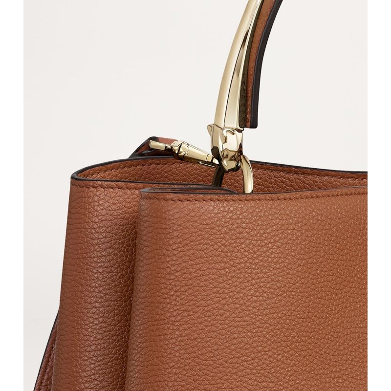 Bolsa Handle Medium Calfskin Panthère de Cartier