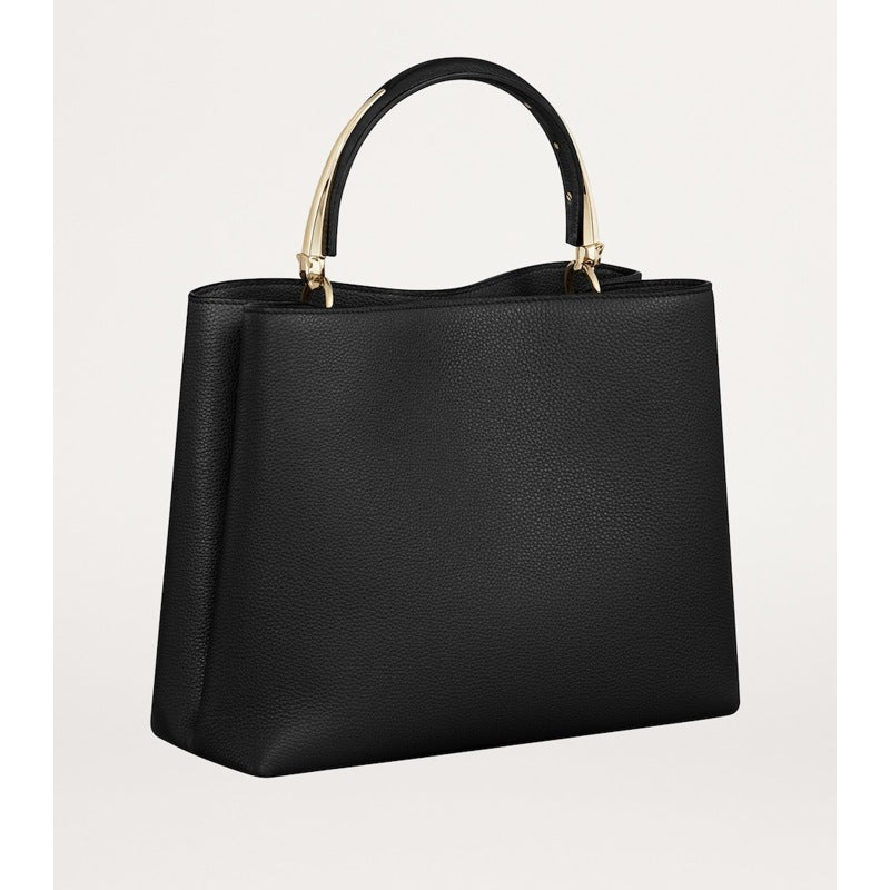 Bolsa Handle Medium Calfskin Panthère de Cartier