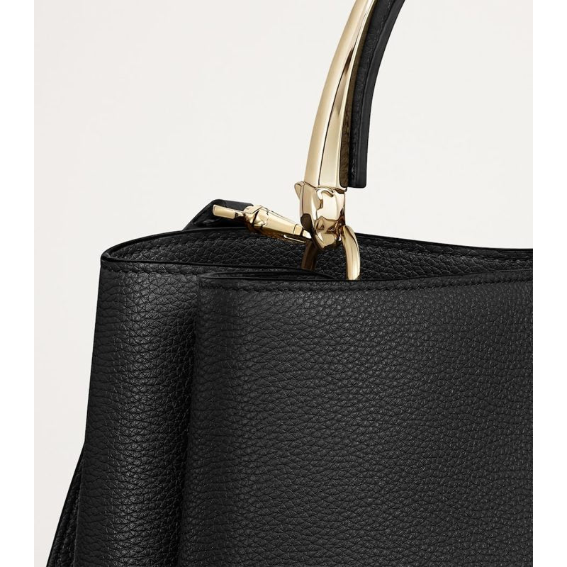 Bolsa Handle Medium Calfskin Panthère de Cartier