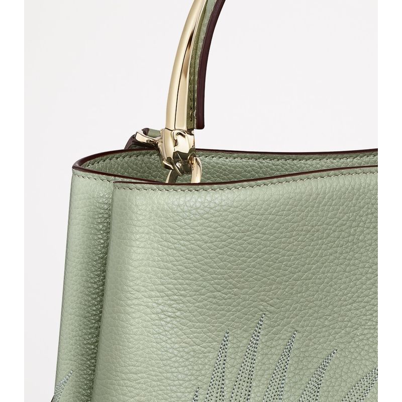 Bolsa Handle Small Embossed Panthère de Cartier