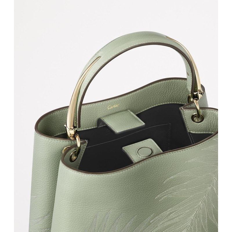 Bolsa Handle Small Embossed Panthère de Cartier