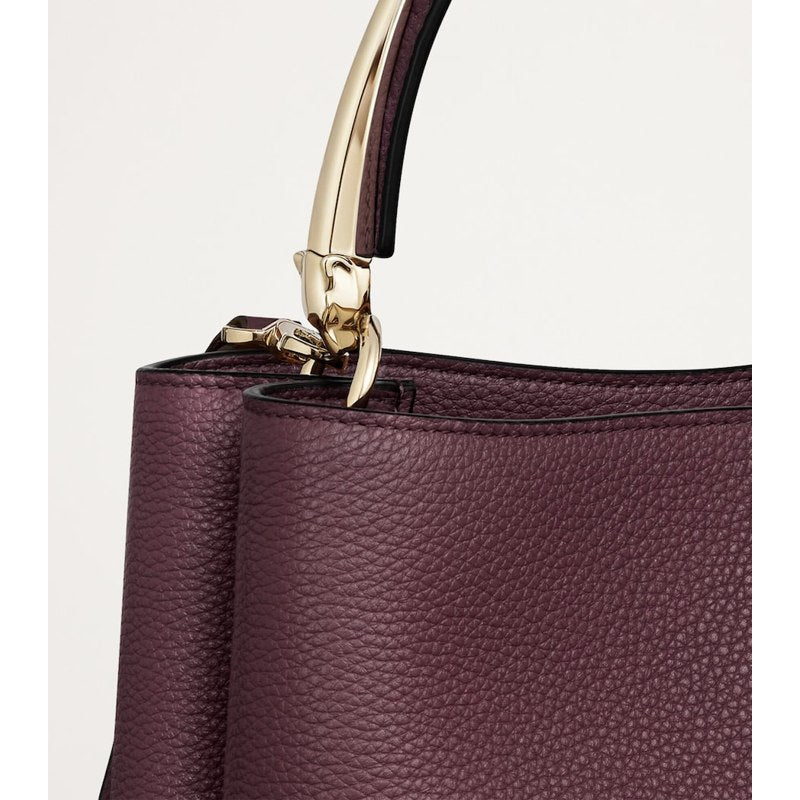 Bolsa Handle Small Calfskin Panthère de Cartier