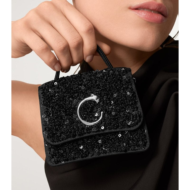 Bolsa Handle Micro Panthère de Cartier