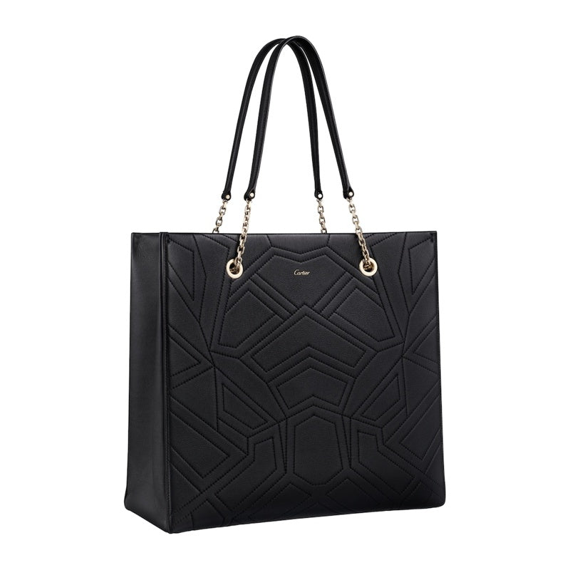 Bolsa Tote Padded Panthère de Cartier - Mercado de Luxo - O Maior E-Commerce de Bens, Produtos e Serviços de Luxo do Brasil.