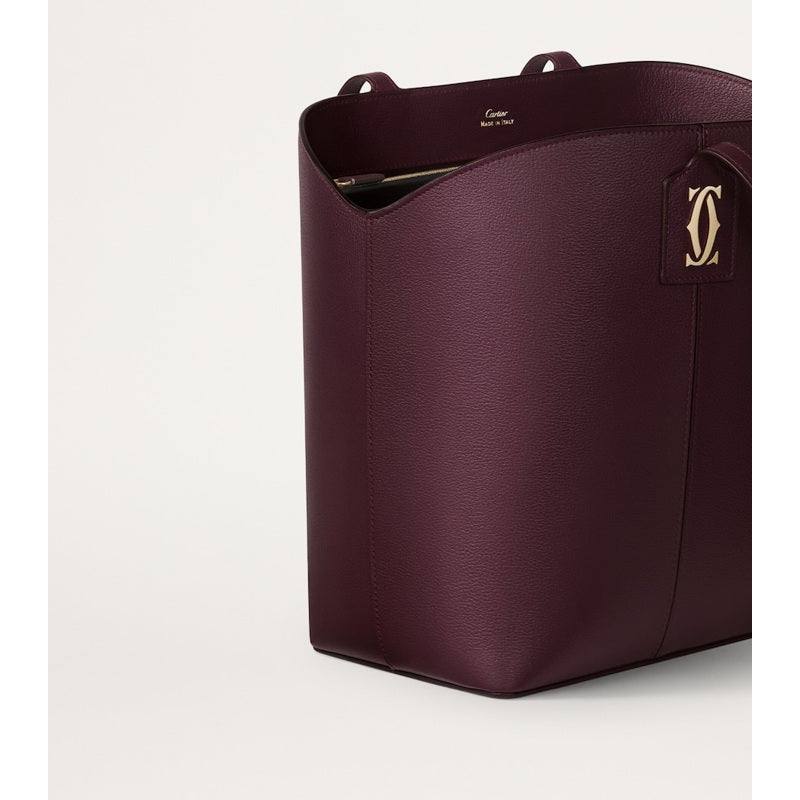 Bolsa Tote Calfskin C de Cartier