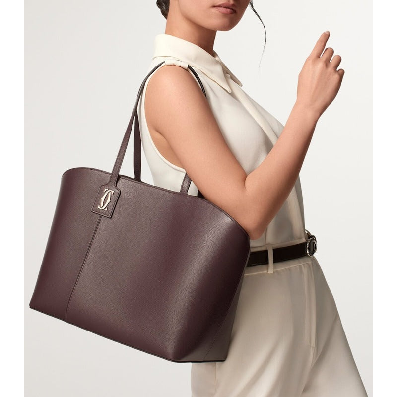 Bolsa Tote Calfskin C de Cartier