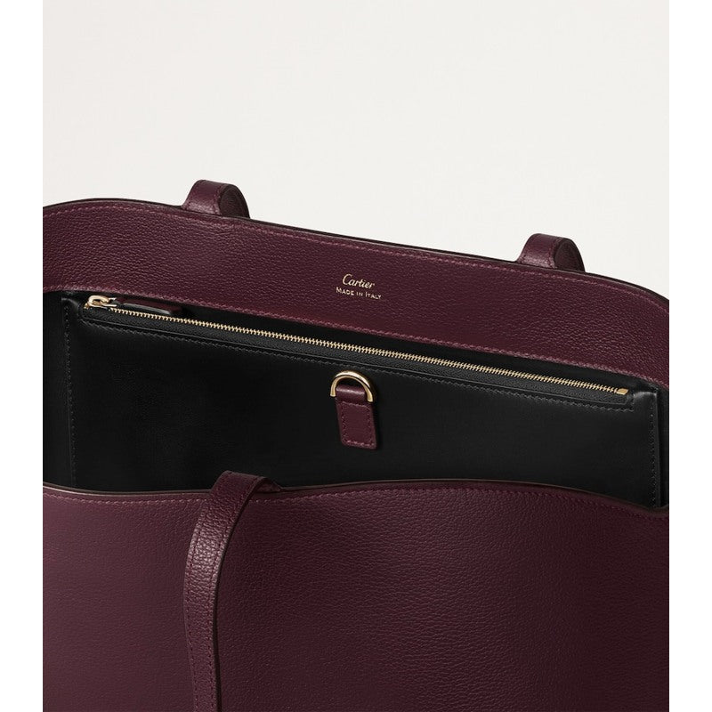 Bolsa Tote Calfskin C de Cartier