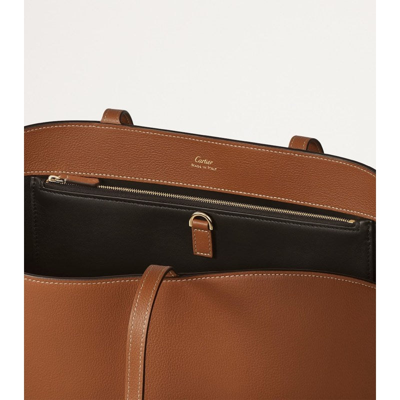 Bolsa Tote Calfskin C de Cartier