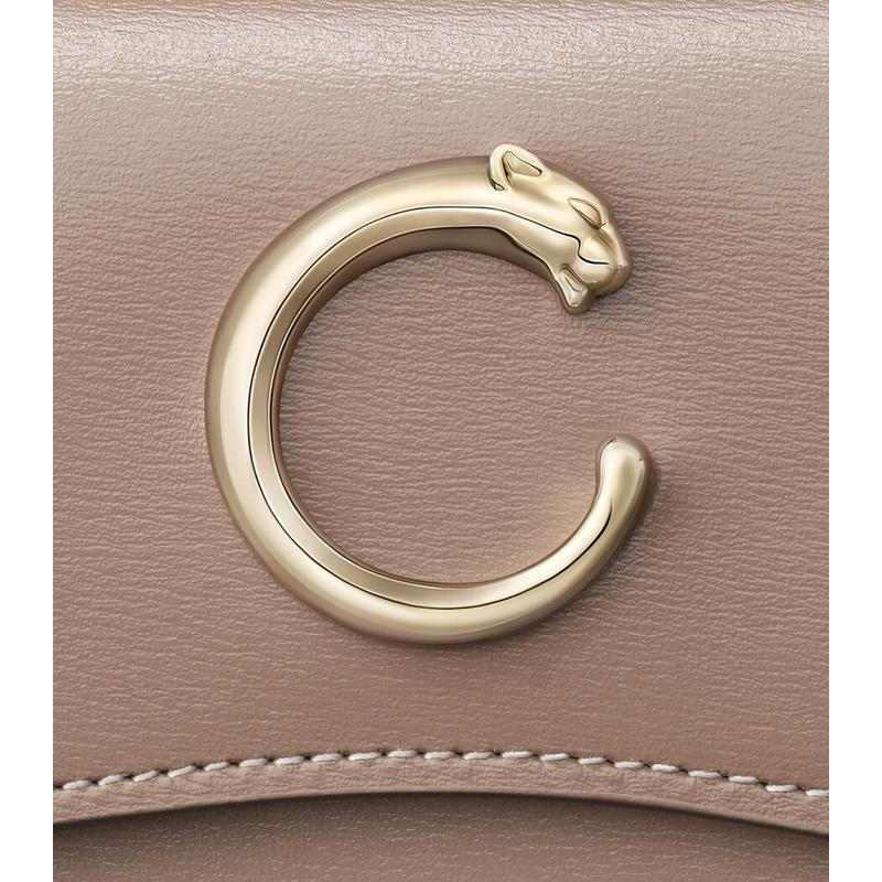 Bolsa Wallet Calfskin Panthère de Cartier Mini