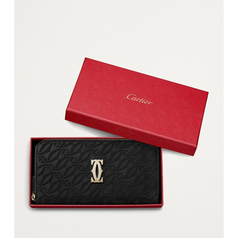 Bolsa Wallet C de Cartier International Zipped