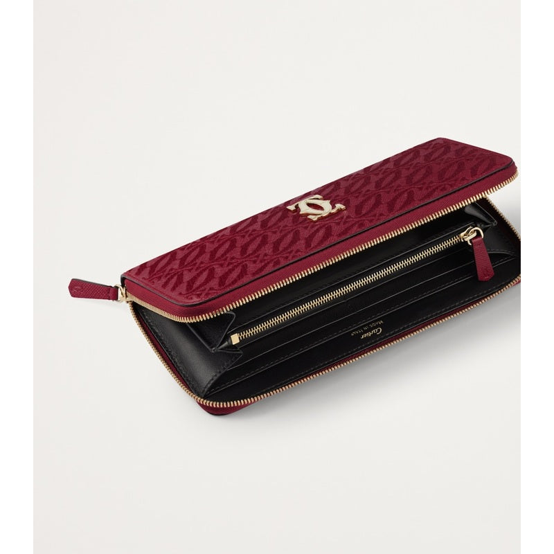 Bolsa Wallet C de Cartier International Zipped
