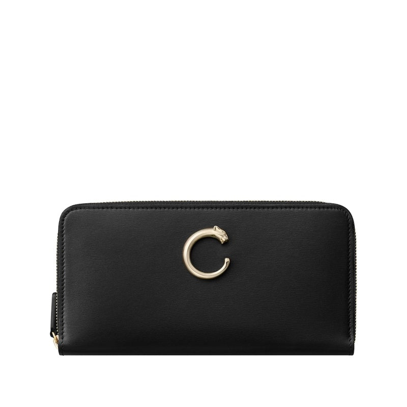 Bolsa Wallet Calfskin Panthère de Cartier - Mercado de Luxo - O Maior E-Commerce de Bens, Produtos e Serviços de Luxo do Brasil.