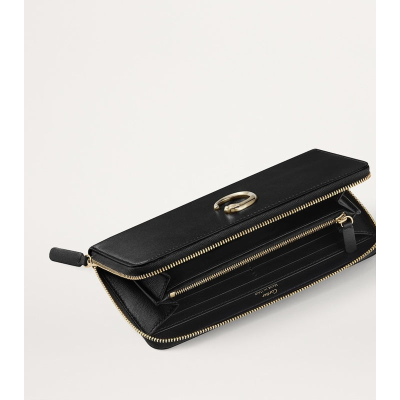 Bolsa Wallet Calfskin Panthère de Cartier