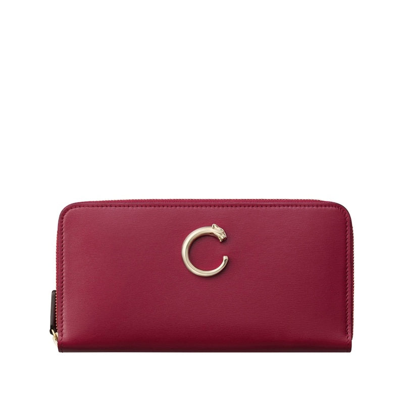 Bolsa Wallet Calfskin Panthère de Cartier - Mercado de Luxo - O Maior E-Commerce de Bens, Produtos e Serviços de Luxo do Brasil.