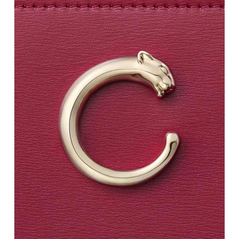 Bolsa Wallet Calfskin Panthère de Cartier