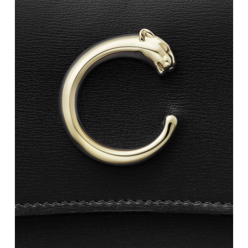 Bolsa Wallet Calfskin Panthère de Cartier