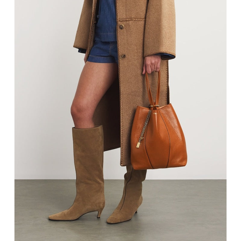 Bolsa Tote Medium Calfskin Spin