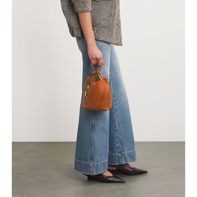 Bolsa Tote Small Calfskin Spin