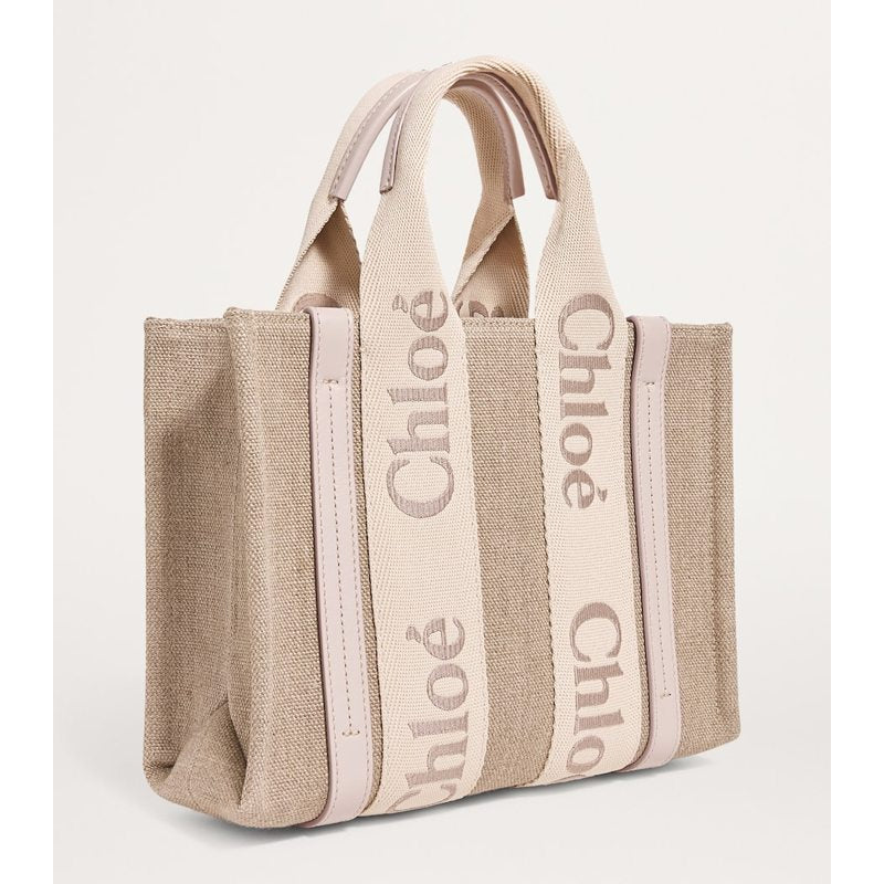 Bolsa Tote Small Linen Woody