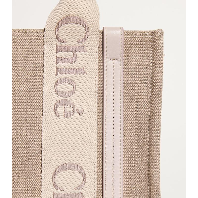 Bolsa Tote Small Linen Woody