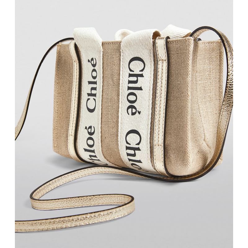 Bolsa Tote Small Canvas Woody