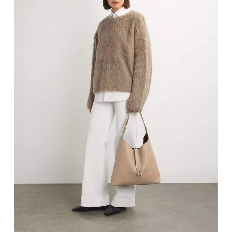Bolsa Shopper Calfskin Marcie Hobo